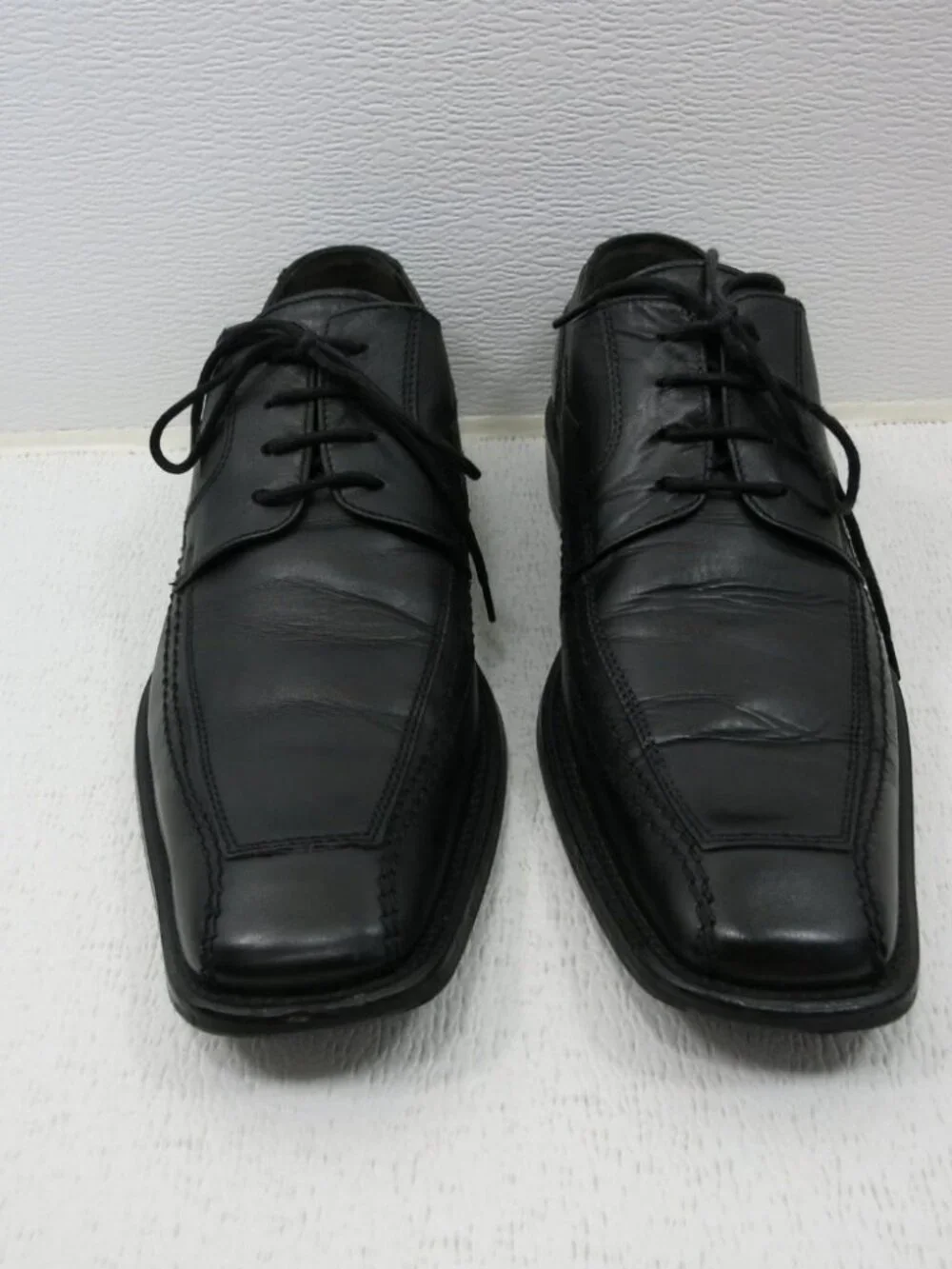Manfield Hand Stitched Leather Dress Men's Footwear Split Top Oxfords Sz 42 8